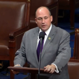 Langworthy speaking on house floor